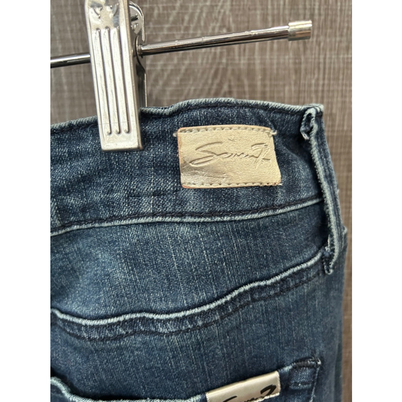 Seven 7 jeans demon size 12 mid Rise Skinny - Picture 9 of 14